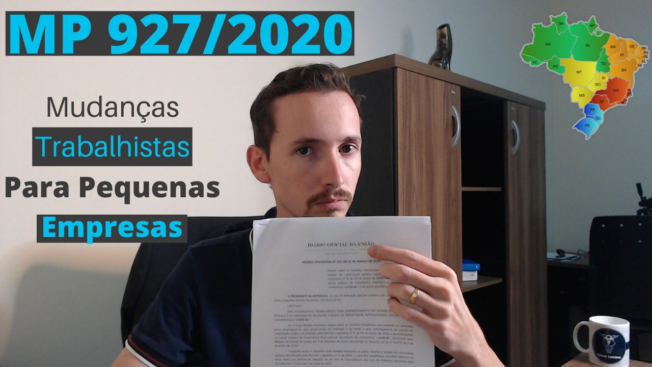 mp 927/2020 mudanças trabalhistas